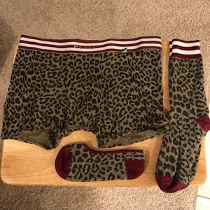 Related Garments The Cheetah Boxer Brief & Socks